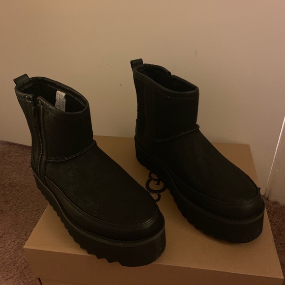 womens ugg biker boots